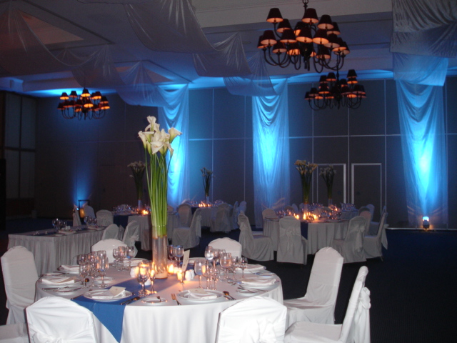 Le Meridien Cancun Dinner Set Up Banquet Room Martinique