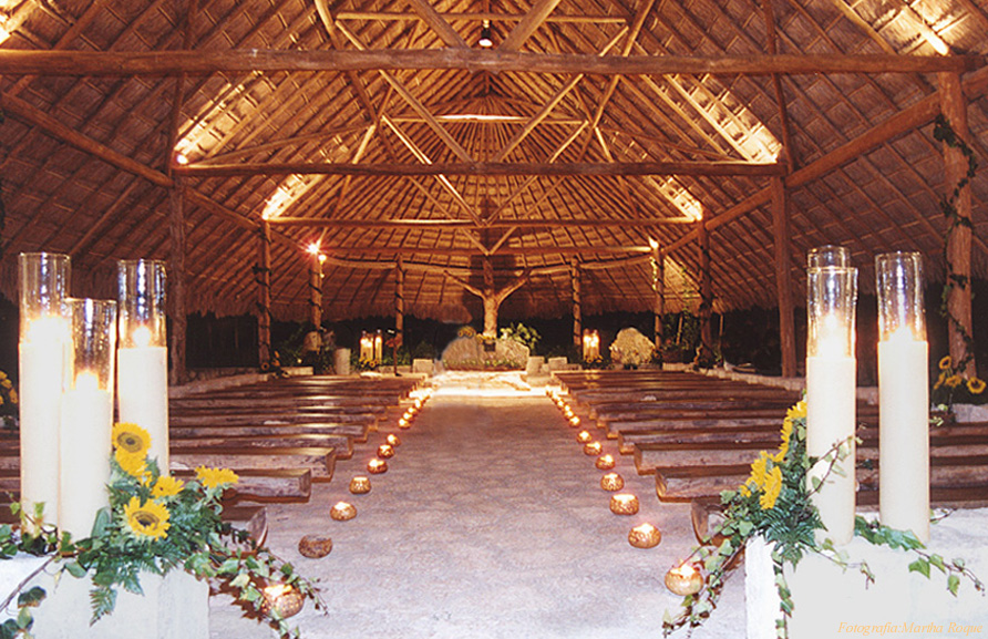 Xcaret Chapel Interior