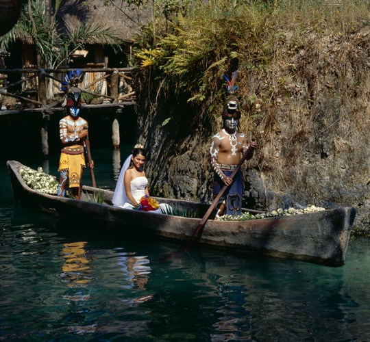 Xcaret Prehispanic Boat